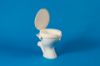 6003 - Derby Raised Toilet Seat (2 inch) Deluxe (with Lid)